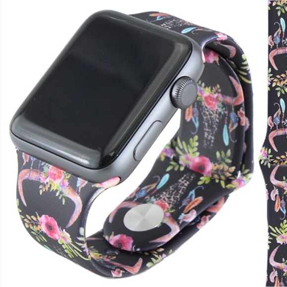 Accessories - 🌵Floral Steer Skull Watch Band🌵